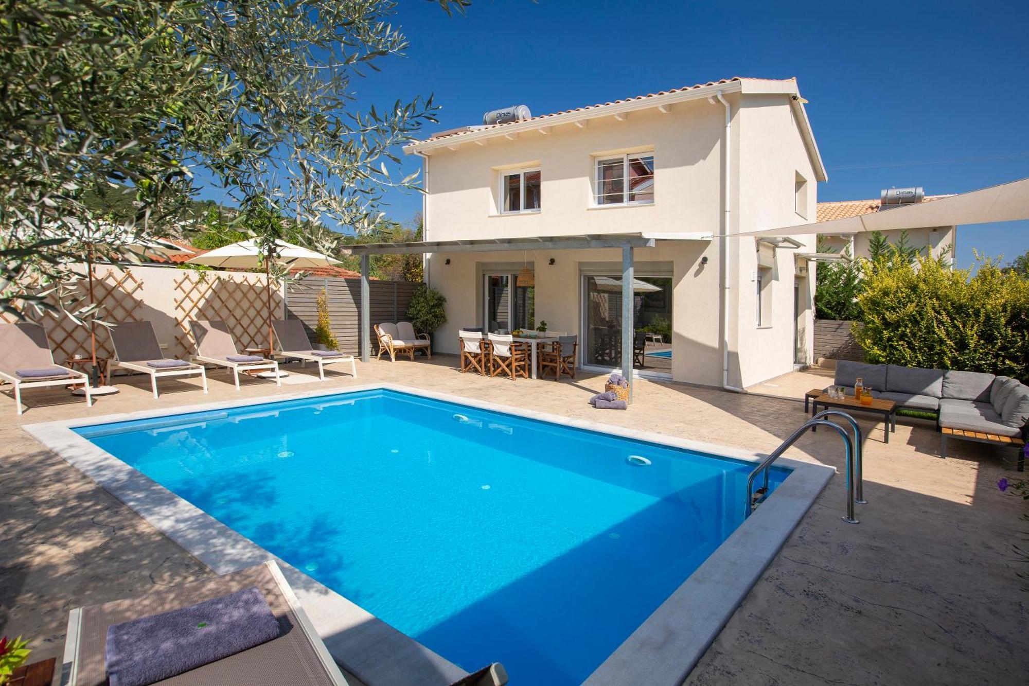Grappolo Lefkada Villas - Vilana Ideal For Families And Small Groups Apolpaina Ngoại thất bức ảnh